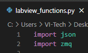 Packages to be imported by translated Python code 