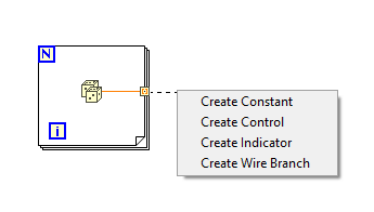 Double-click to Finish Wire